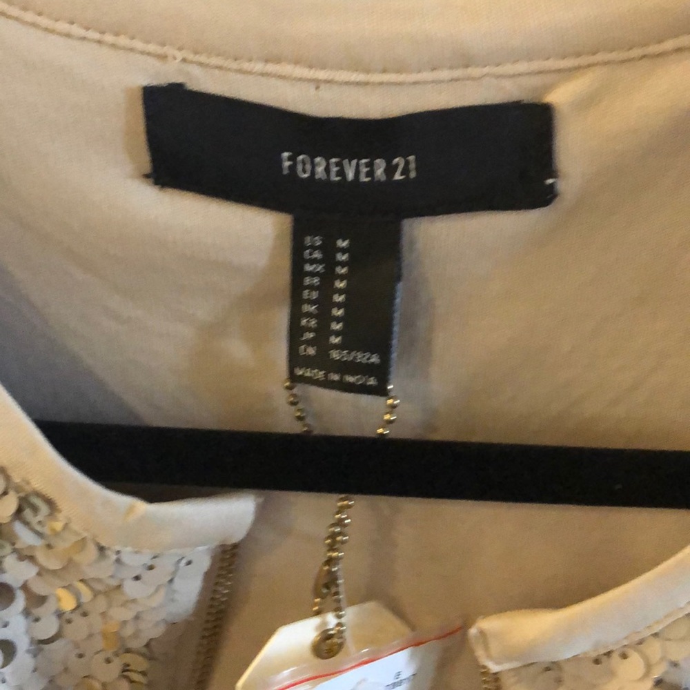 Cropped sequence blazer - Picture 2 of 4